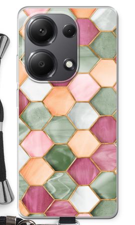 Hexagons in stained glass