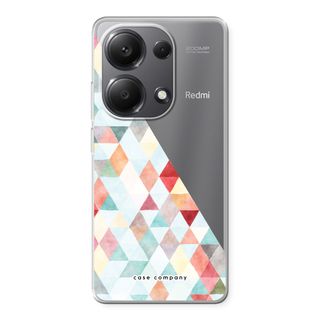 Gekleurde driehoekjes pastel