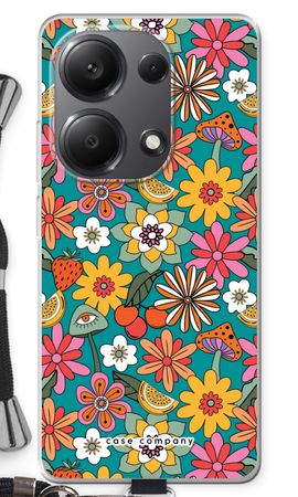 Retro Flowers N°2 - Blue