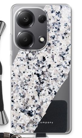 Speckled marble