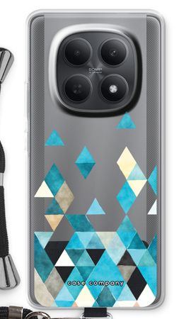 Coloured triangles blue