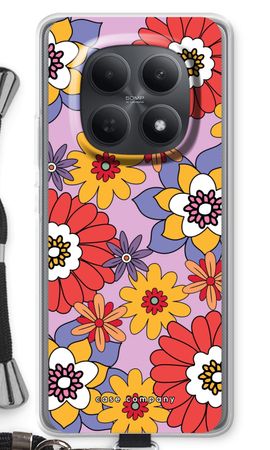 Retro Flowers - Purple