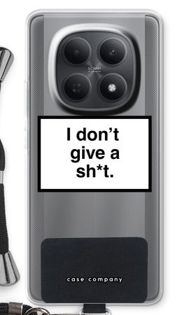 Don't give a shit