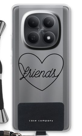 Friends heart black