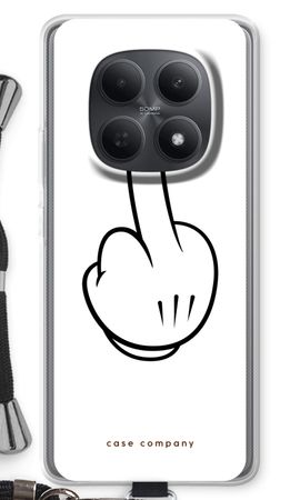 Middle finger white