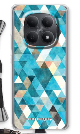 Coloured triangles blue