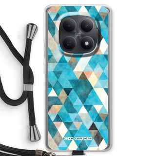 Coloured triangles blue