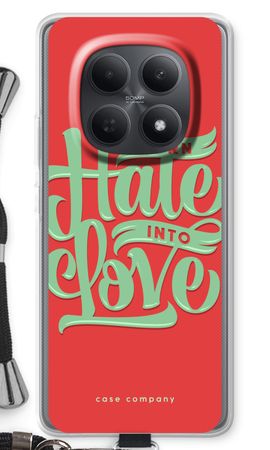 Turn hate into love