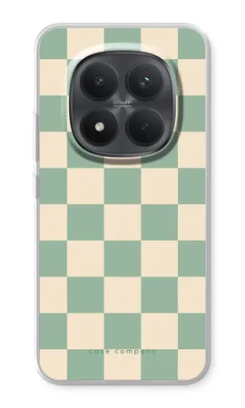Checkered Mint, Xiaomi Poco M8 Pro soft case