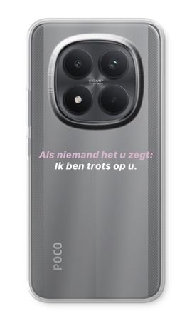 Ik ben trots op u