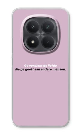 Ge verdient de liefde