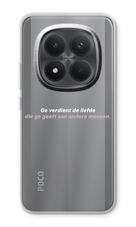 Ge verdient de liefde