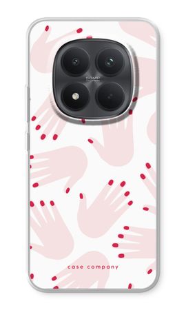 Hands pink