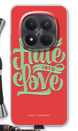 Turn hate into love
