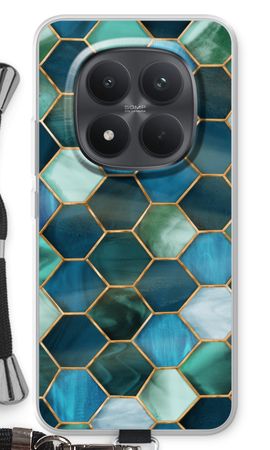 Hexagons in stained glass