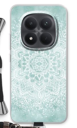 Boho Weißes Mandala