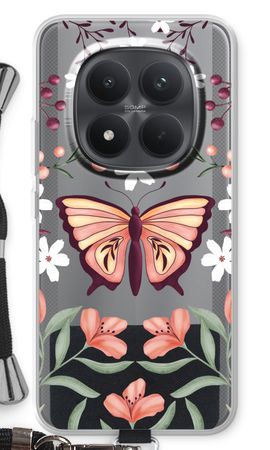 Butterfly in a floral world