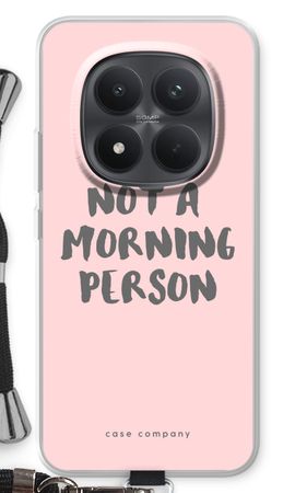 Morning person