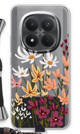 Painted wildflowers