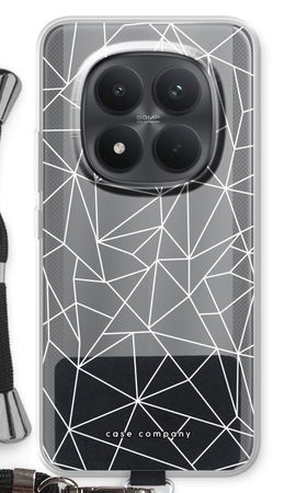 Geometric lines white