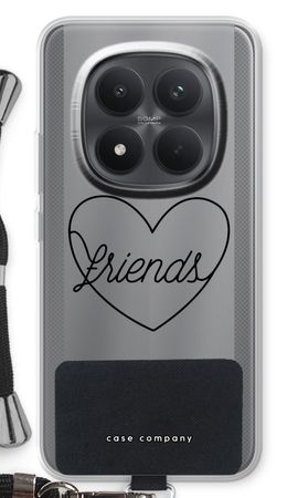 Friends heart black