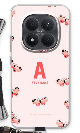 Rosy Butterflies Monogram
