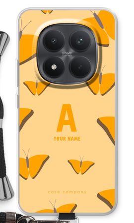 Amber Butterflies Monogram