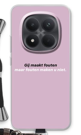 Fouten maken u niet