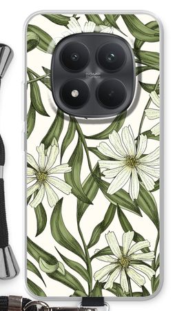 White flower pattern