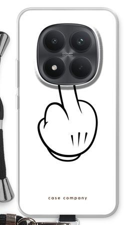 Middle finger white