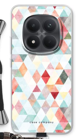 Coloured triangles pastel
