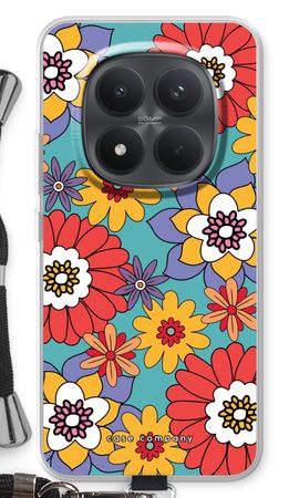 Retro Flowers - Blue