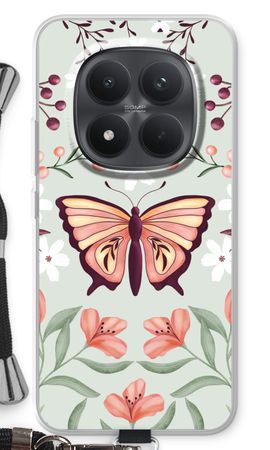 Butterfly in a floral world