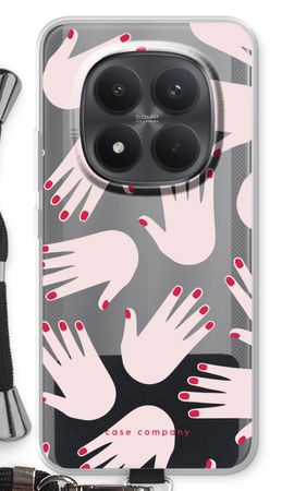 Hands pink
