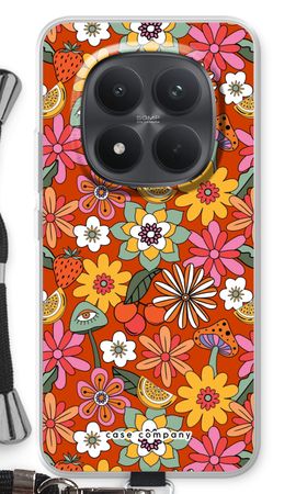 Retro Flowers - Red