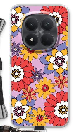 Retro Flowers - Purple