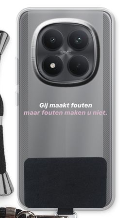 Fouten maken u niet