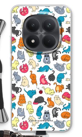 Colourful cats