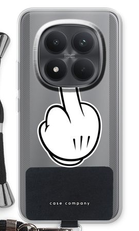 Middle finger black