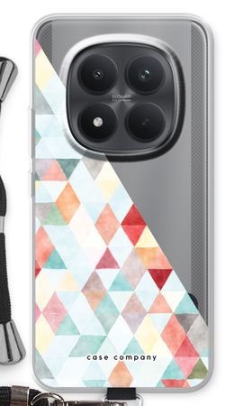 Coloured triangles pastel
