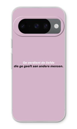 Ge verdient de liefde