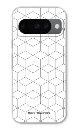 Cubes black and white