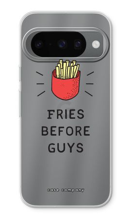 Fries before guys