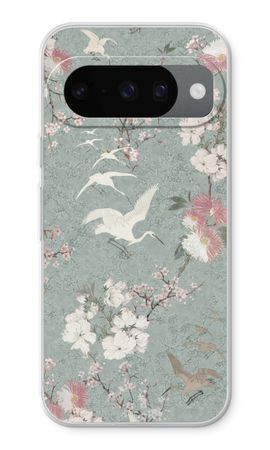 Fleurs de grues japonaises