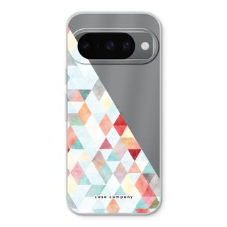 Coloured triangles pastel