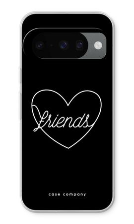 Friends heart black