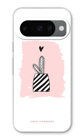 Black and white cactus