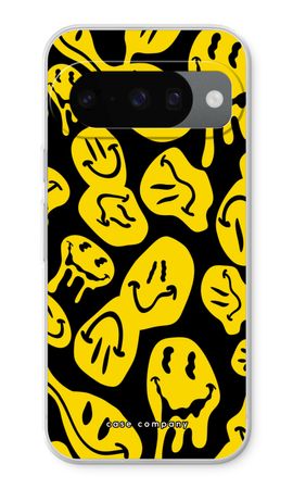 Melting smiley - Yellow