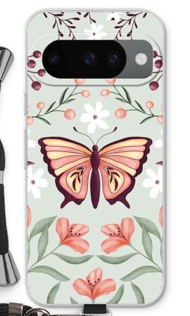 Butterfly in a floral world