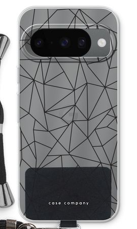 Geometric lines black